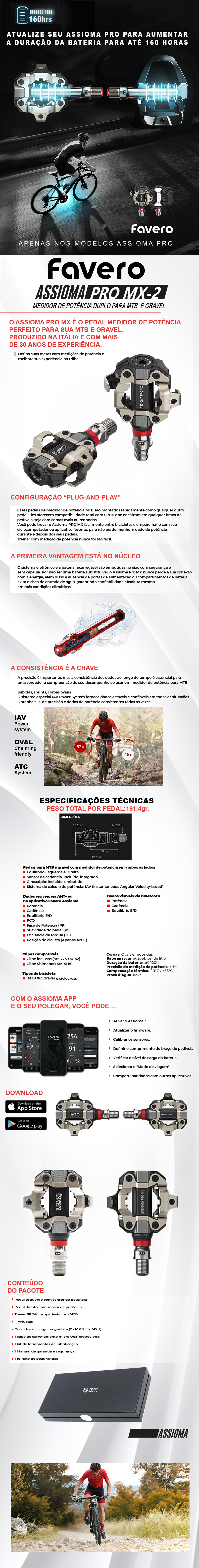 Favero ASSIOMA PRO MX-2 - Comprar em Cervélo Brasil